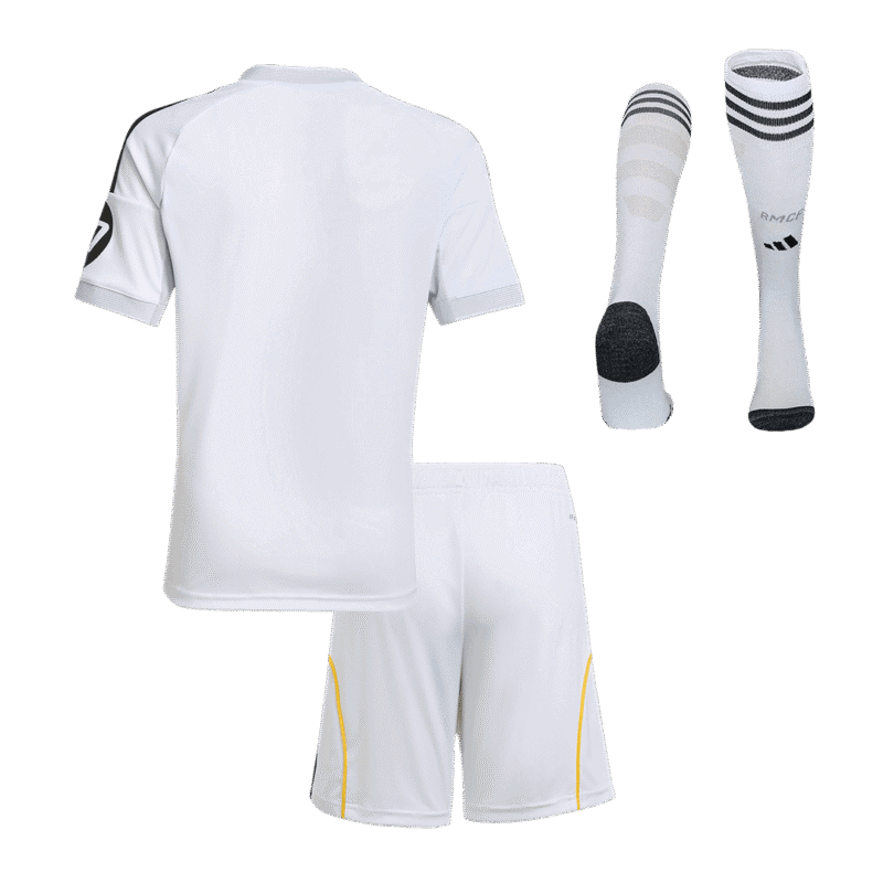 Real Madrid Home Kids Soccer Jerseys Full Kit 2025/26