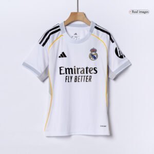 Real Madrid Home Kids Soccer Jerseys Full Kit 2025/26