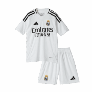 Real Madrid Home Kids Soccer Jerseys Kit - Image 3
