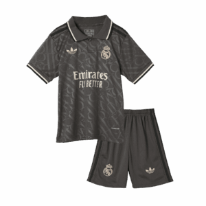 Real Madrid Third Away Kids Soccer Jerseys Kit - Image 3