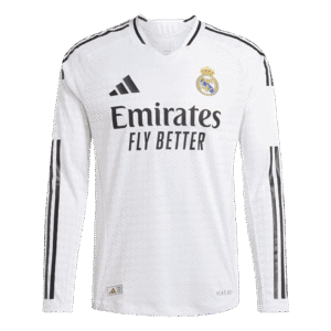 Authentic Real Madrid Home Long Sleeve Soccer Jersey 2024/25
