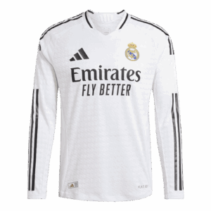 Real Madrid Home Long Sleeve Jersey - Image 4