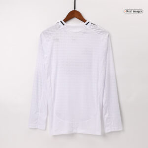 Real Madrid Home Long Sleeve Jersey - Image 6