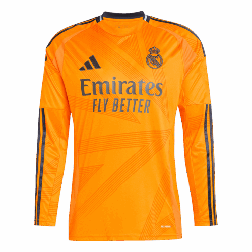 Real Madrid Away Long Sleeve Jersey