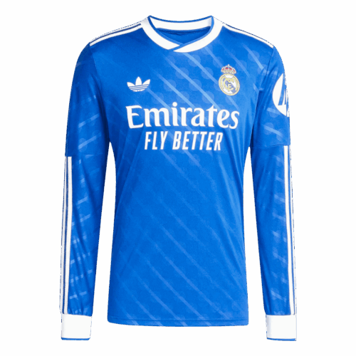 Real Madrid Third Away Long Sleeve Jersey 2025/26