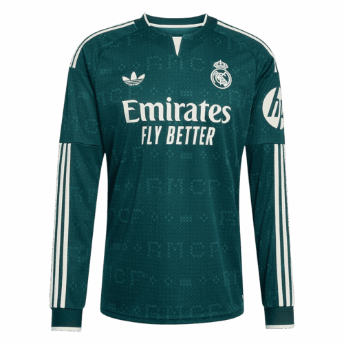 Real Madrid Away Long Sleeve Jersey 2026/27