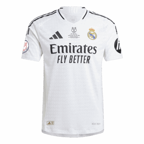Real Madrid Home Player Version Jersey - Copa del Rey Final