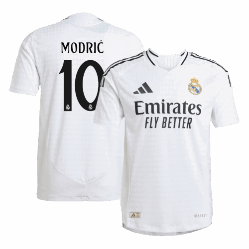 MODRIĆ #10 Real Madrid Home Player Version Jersey