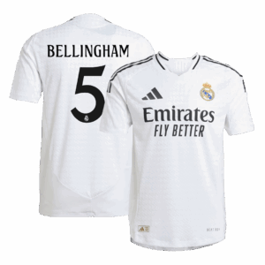 BELLINGHAM #5 Real Madrid Home Player Version Jersey