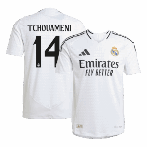 TCHOUAMENI #14 Real Madrid Home Player Version Jersey