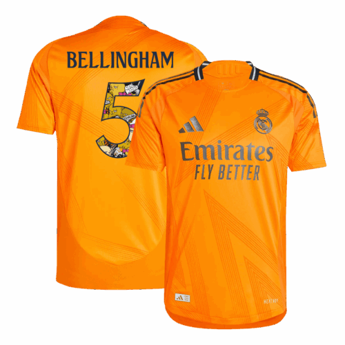 BELLINGHAM #5 Real Madrid Away Player Version Jersey
