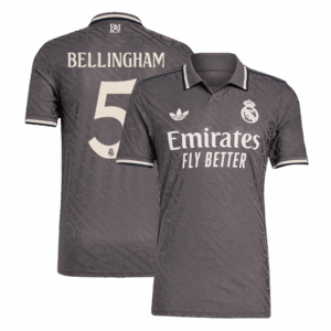BELLINGHAM #5 Real Madrid Third Away Player Version Jersey