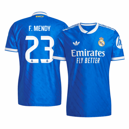 F. MENDY #23 Real Madrid Third Away Player Version Jersey 2025/26
