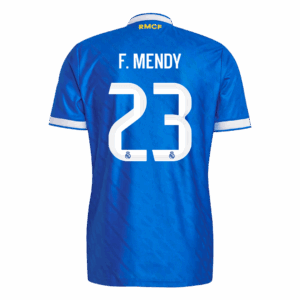 F. MENDY #23 Real Madrid Third Away Player Version Jersey 2025/26 - Image 3