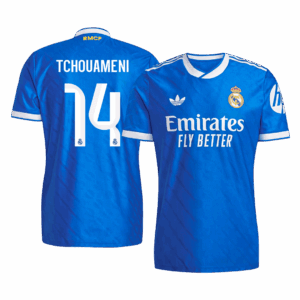 TCHOUAMENI #14 Real Madrid Third Away Player Version Jersey 2025/26