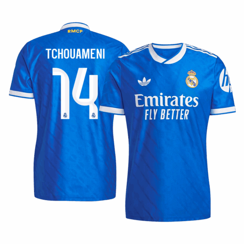 TCHOUAMENI #14 Real Madrid Third Away Player Version Jersey 2025/26