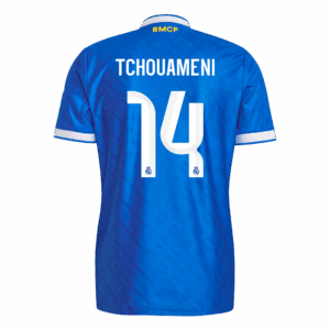 TCHOUAMENI #14 Real Madrid Third Away Player Version Jersey 2025/26 - Image 3