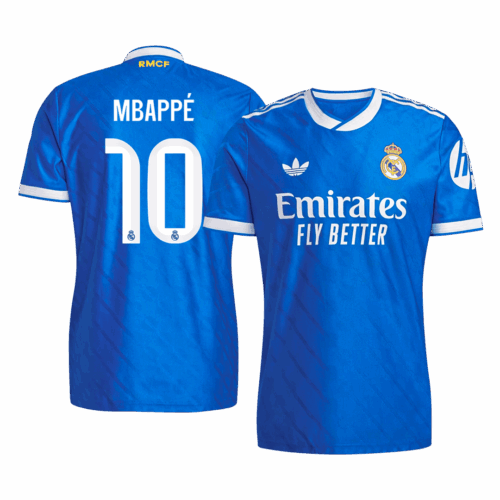 MBAPPÉ #10 Real Madrid Third Away Player Version Jersey 2025/26