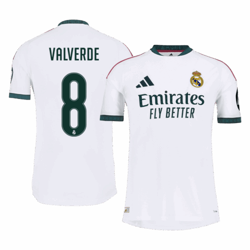 VALVERDE #8 Real Madrid Home Player Version Jersey 2026/27