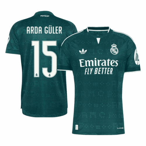 ARDA GÜLER #15 Real Madrid Away Player Version Jersey 2026/27