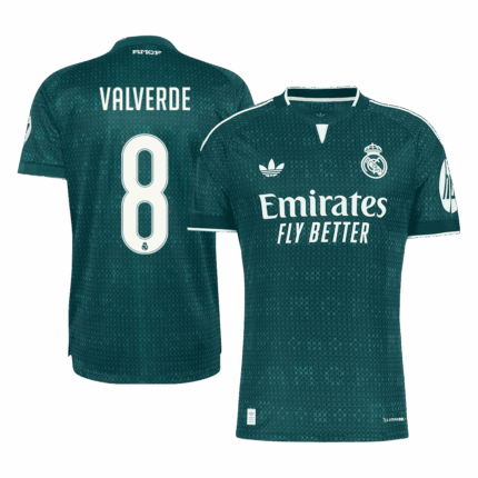 VALVERDE #8 Real Madrid Away Player Version Jersey 2026/27