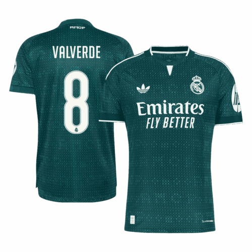 VALVERDE #8 Real Madrid Away Player Version Jersey 2026/27