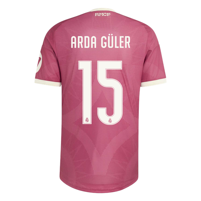 ARDA GÜLER #15 Real Madrid Third Away Player Version Jersey 2026/27