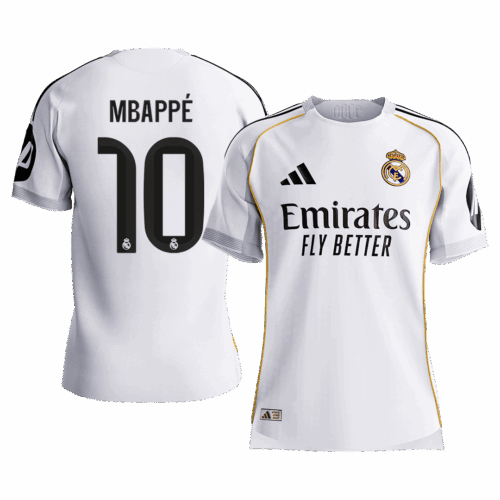 MBAPPÉ #10 Real Madrid Home Player Version Jersey 2025/26
