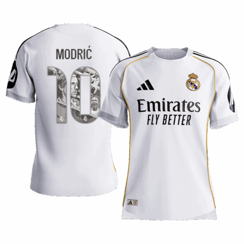 MODRIĆ Special #10 Real Madrid Home Special Player Version Jersey 2025/26