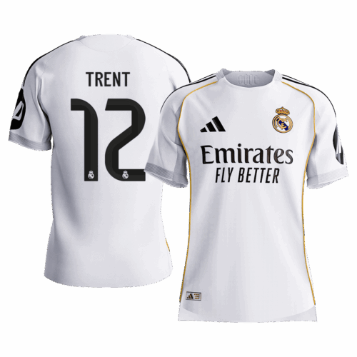 TRENT #12 Real Madrid Home Player Version Jersey 2025/26