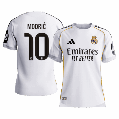 MODRIĆ #10 Real Madrid Home Player Version Jersey 2025/26
