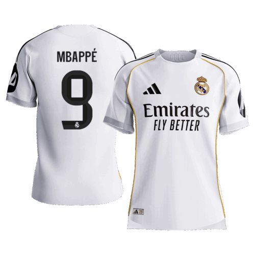 MBAPPÉ #9 Real Madrid Home Player Version Jersey 2025/26