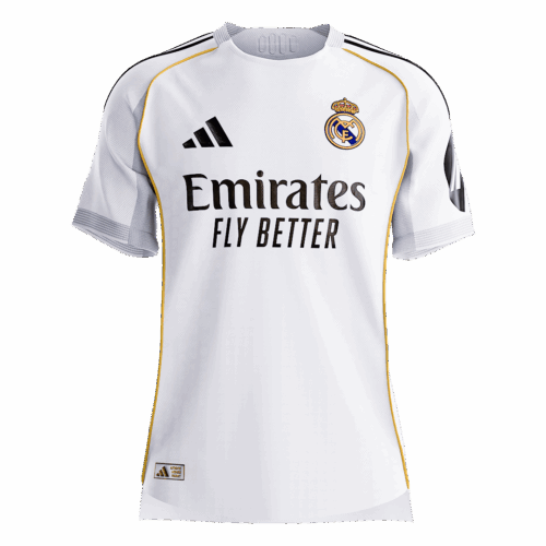 Real Madrid Home Player Version Jersey 2025/26