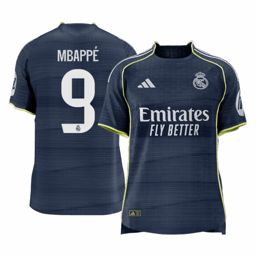 MBAPPÉ #9 Real Madrid Away Player Version Jersey 2025/26