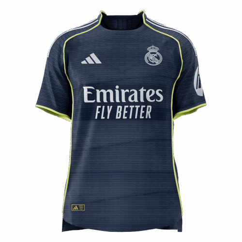 Real Madrid Away Player Version Jersey 2025/26