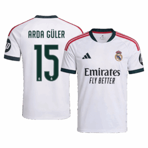 ARDA GÜLER #15 Real Madrid Home Soccer Jersey 2026/27