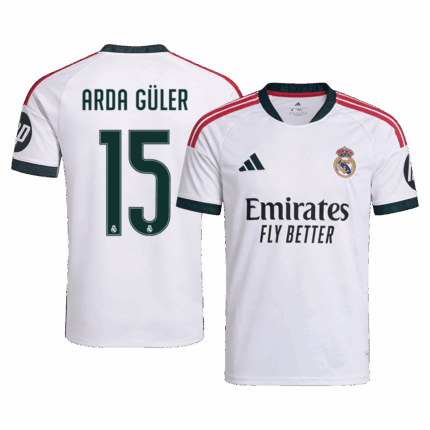 ARDA GÜLER #15 Real Madrid Home Soccer Jersey 2026/27
