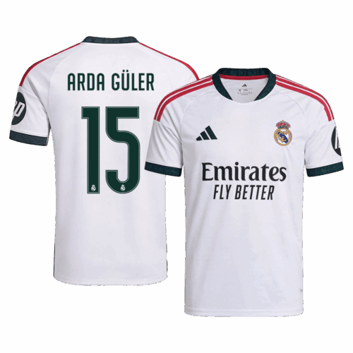 ARDA GÜLER #15 Real Madrid Home Soccer Jersey 2026/27