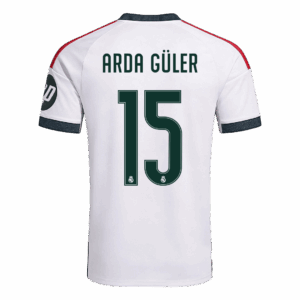 ARDA GÜLER #15 Real Madrid Home Soccer Jersey 2026/27