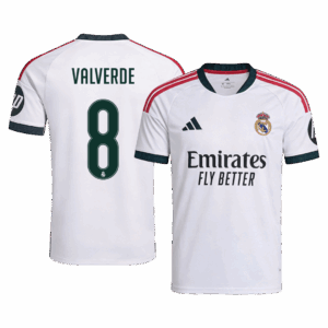 VALVERDE #8 Real Madrid Home Soccer Jersey 2026/27