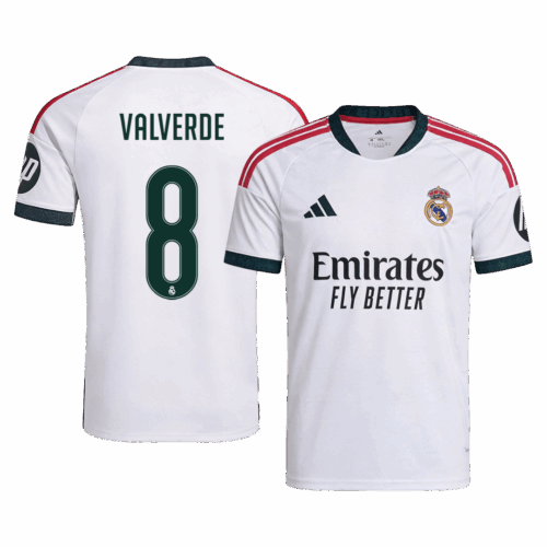 VALVERDE #8 Real Madrid Home Soccer Jersey 2026/27