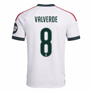 VALVERDE #8 Real Madrid Home Soccer Jersey 2026/27
