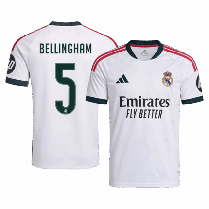 BELLINGHAM #5 Real Madrid Home Soccer Jersey 2026/27