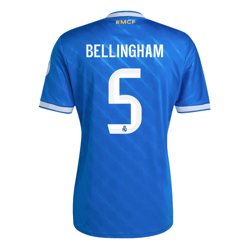BELLINGHAM #5 Real Madrid Third Away Soccer Jersey 2025/26