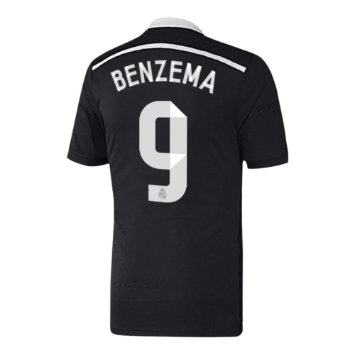 Retro Soccer Jersey BENZEMA #9 Real Madrid Third Away 2014/15