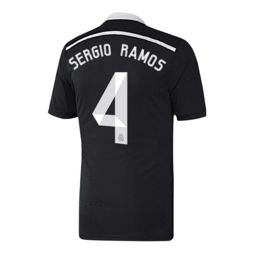Retro Soccer Jersey SERGIO RAMOS #4 Real Madrid Third Away 2014/15