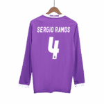 652538_1 Retro Soccer Jersey SERGIO RAMOS #4 Real Madrid Away Long Sleeve 2016/17