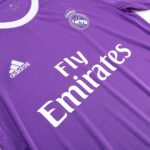 652538_7 Retro Soccer Jersey SERGIO RAMOS #4 Real Madrid Away Long Sleeve 2016/17
