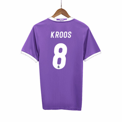 Retro Soccer Jersey KROOS #8 Real Madrid Away 2016/17