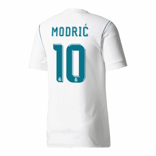 Retro Soccer Jersey MODRIĆ #10 Real Madrid Home 2017/18
